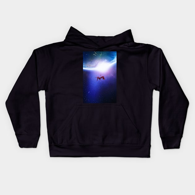 The Gravitational Attraction Kids Hoodie by SeamlessOo